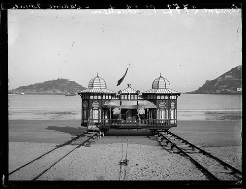 Los balnearios de playa, un modelo sofisticado en San Sebastián